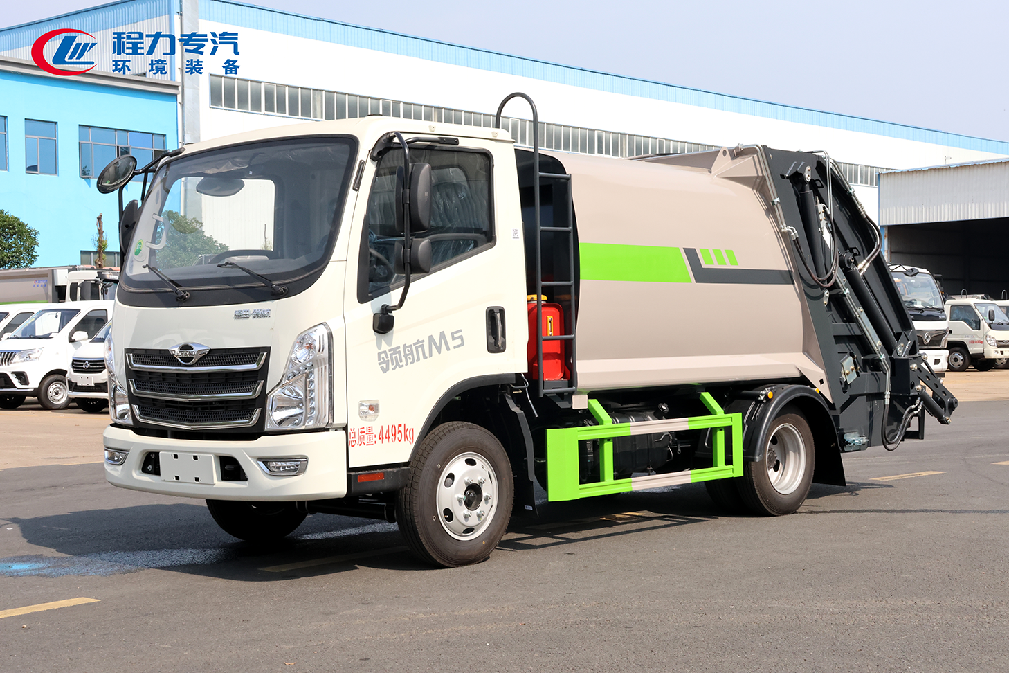 福田領航M5壓縮垃圾車