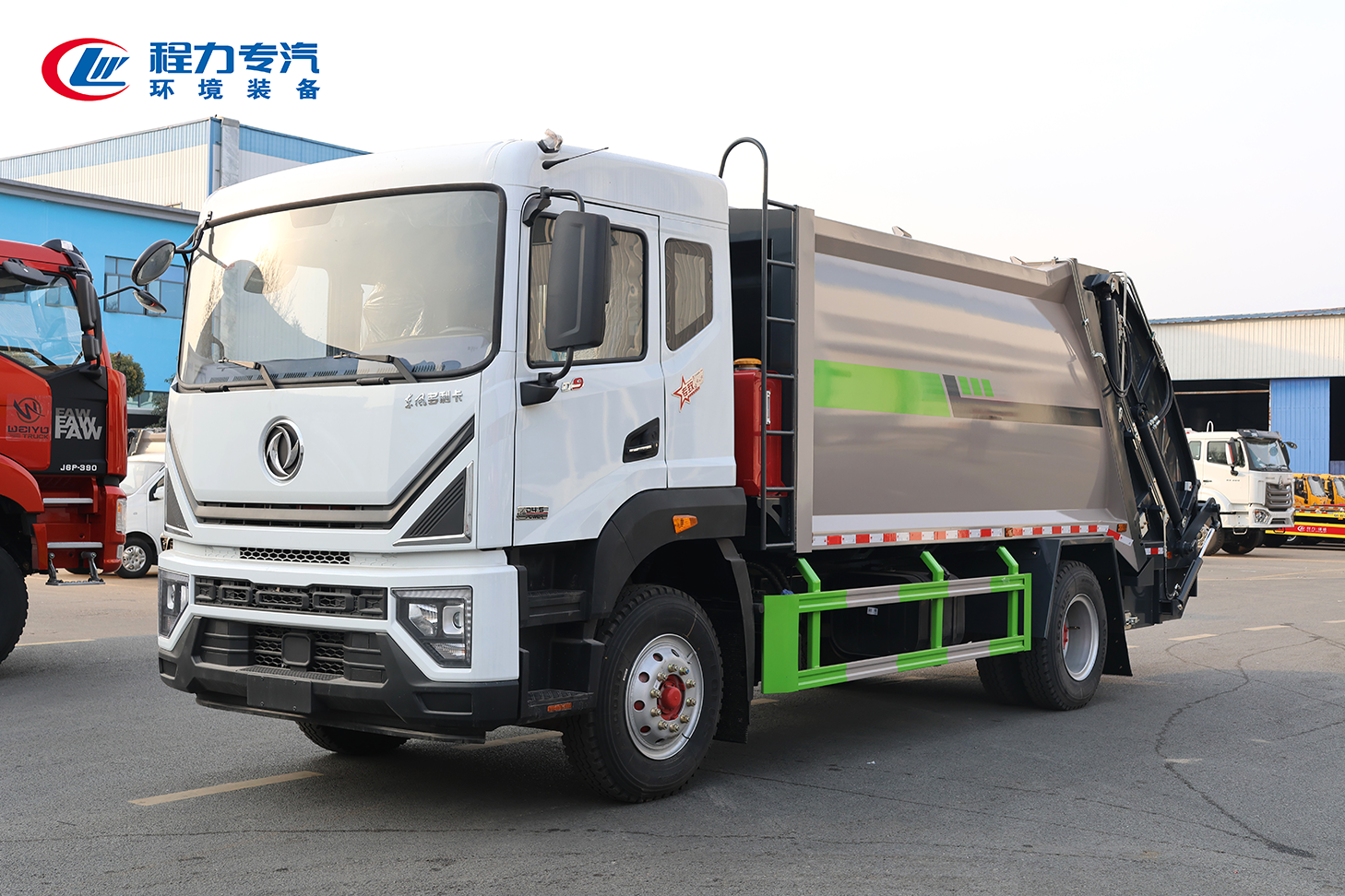 新款東風多利卡D9壓縮垃圾車