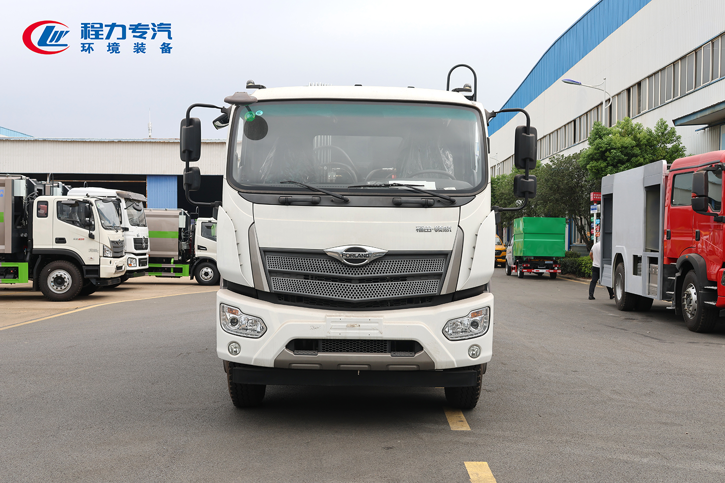 福田領(lǐng)航ES7壓縮垃圾車
