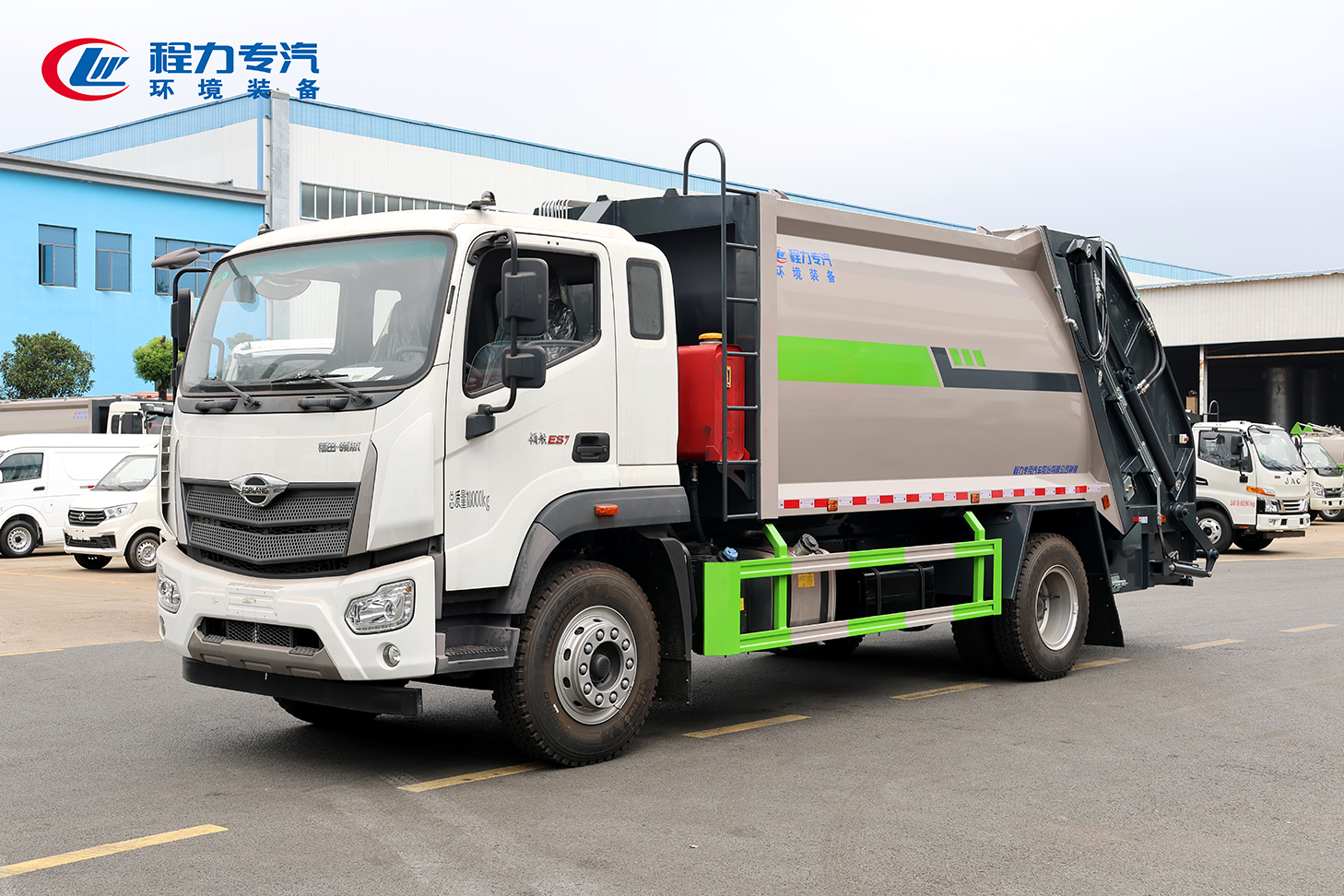 福田領(lǐng)航ES7壓縮垃圾車