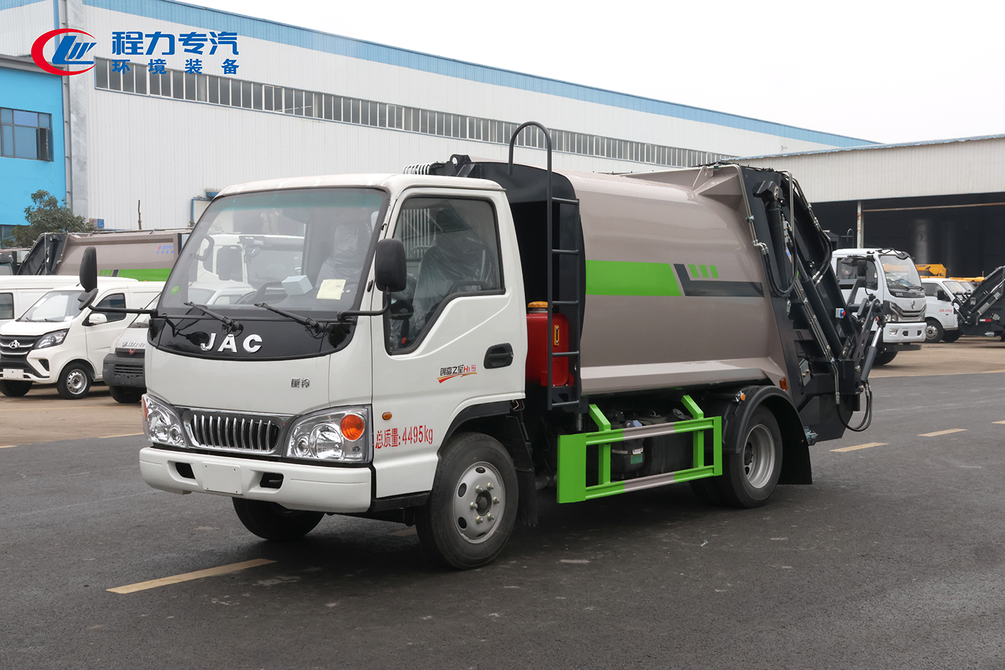 江淮康鈴弧形箱體壓縮垃圾車